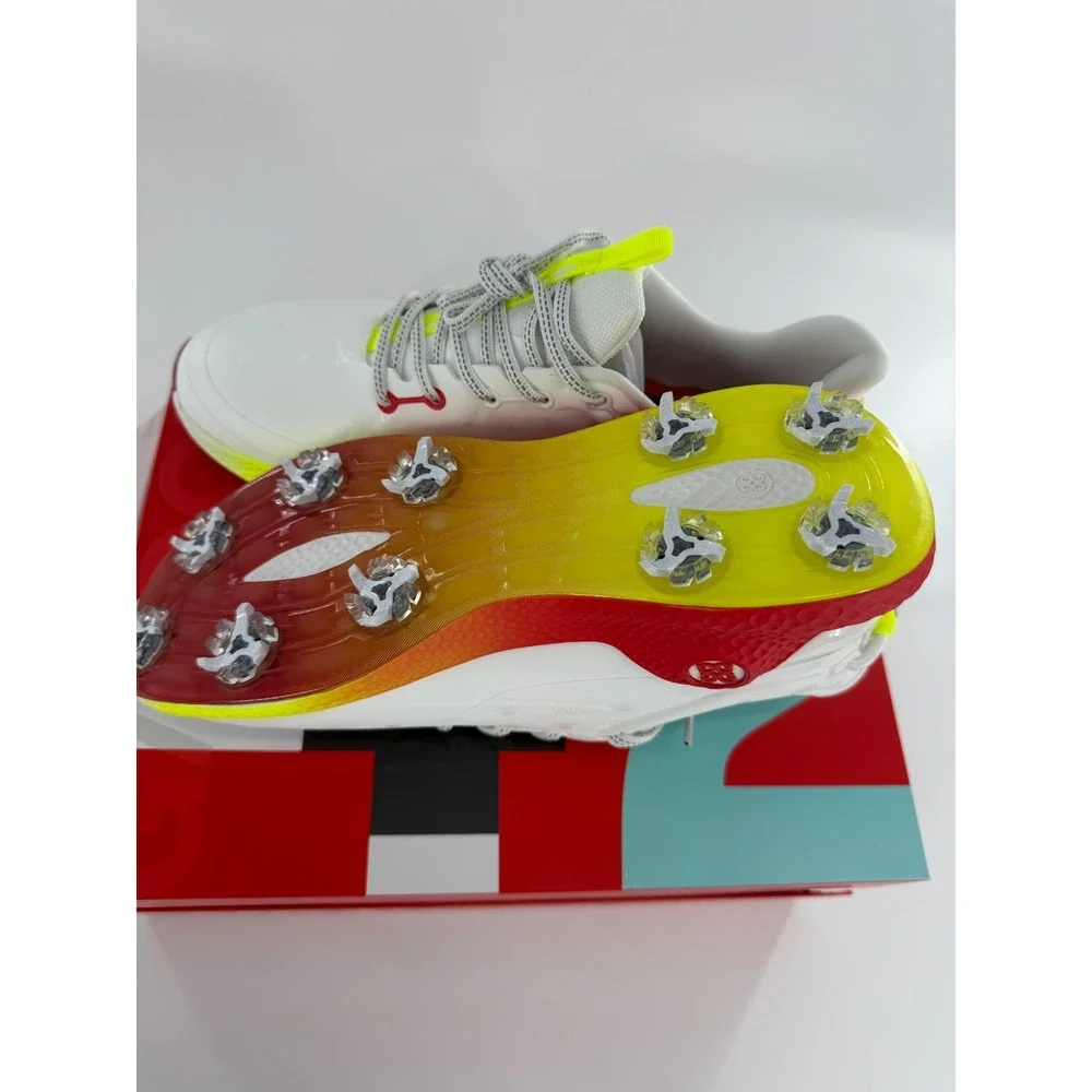 G/FORE MG4+ O2 G/LOCK SKULL & TEES GOLF SHOES MENS SPIKES SIZE‎ 10.5 NIB